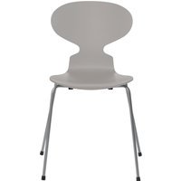 Fritz Hansen Ant Stoel - gelakt - nine grey - zilvergrijs
