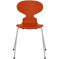 Fritz Hansen Ant Stoel - gelakt - paradise orange - nine grey