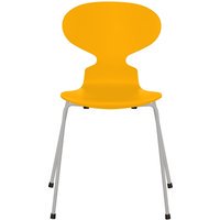 Fritz Hansen Ant Stoel - gelakt - true yellow - nine grey