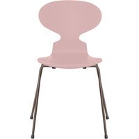 Fritz Hansen Ant Stoel - gelakt - pale rose - brons