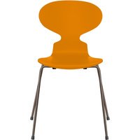 Fritz Hansen Ant Stoel - gelakt - burnt yellow - brons