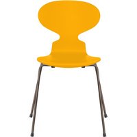 Fritz Hansen Ant Stoel - gelakt - true yellow - brons