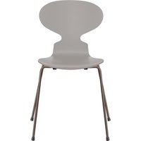 Fritz Hansen Ant Stoel - gelakt - nine grey - brons