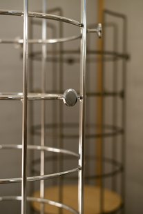 Richard Lampert Bazar kapstok - verchroomd - zonder schap