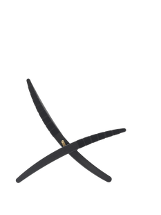 Carl Hansen & Søn MG501 Cuba Chair - gevlochten katoen zwart - eiken zwart