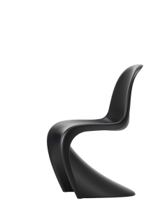 Vitra Panton Chair (nieuwe hoogte) - diepzwart