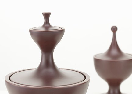 Vitra Ceramic Container - donkerpaars - No.1
