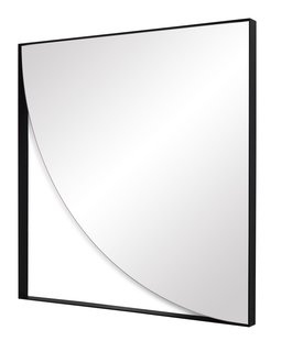 Schönbuch Wandspiegel Geo - zwart - Viertelkreis