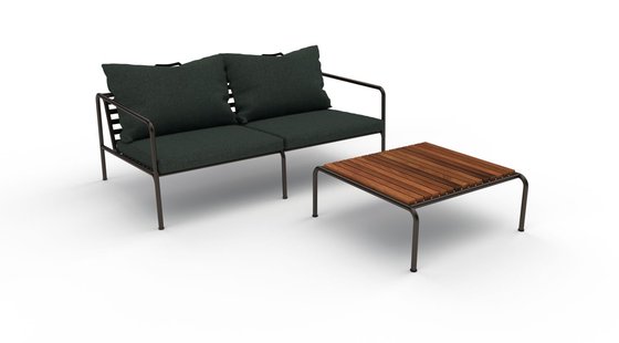 HOUE AVON Loungebank - Sunbrella Heritage alpine green