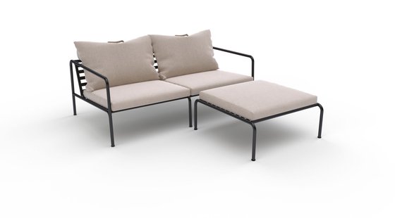 HOUE AVON Loungebank - Sunbrella Heritage ash