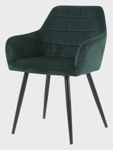 Artistiq Eetkamerstoel 'Tora' Velvet, kleur Groen