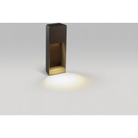 Marset Lab 35 Lamp Outdoor - grafietgrijs-roestbruin - wandlamp