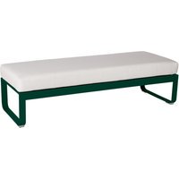 Fermob Gestoffeerde bank BELLEVIE - 02 cedergroen - 81 witgrijs