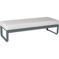 Fermob Gestoffeerde bank BELLEVIE - 26 stormgrijs mat - 81 witgrijs