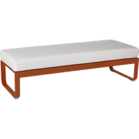 Fermob Gestoffeerde bank BELLEVIE - E2 gekonfijte sinaasappel - 81 witgrijs