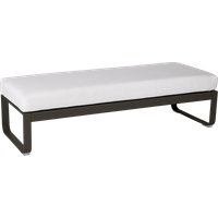 Fermob Gestoffeerde bank BELLEVIE - E3 Tonka - 81 witgrijs