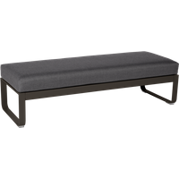 Fermob Gestoffeerde bank BELLEVIE - E3 Tonka - A3 grafietgrijs