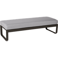 Fermob Gestoffeerde bank BELLEVIE - E3 Tonka - 79 Flanelgrijs