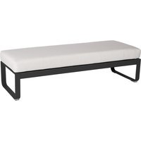 Fermob Gestoffeerde bank BELLEVIE - 47 antraciet mat - 81 witgrijs