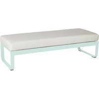 Fermob Gestoffeerde bank BELLEVIE - A7 gletsjermunt - 81 witgrijs