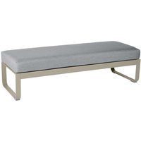 Fermob Gestoffeerde bank BELLEVIE - 14 muskaat - 79 Flanelgrijs