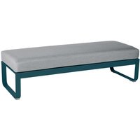 Fermob Gestoffeerde bank BELLEVIE - 21 acapulcoblauw - 79 Flanelgrijs