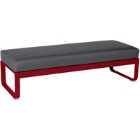 Fermob Gestoffeerde bank BELLEVIE - 43 chili mat - A3 grafietgrijs