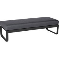 Fermob Gestoffeerde bank BELLEVIE - 47 antraciet mat - A3 grafietgrijs