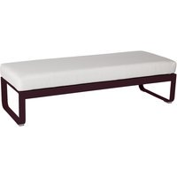 Fermob Gestoffeerde bank BELLEVIE - B9 zwarte kers - 81 witgrijs