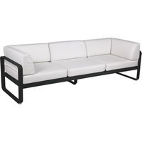 Fermob BELLEVIE club sofa 3 zits - 42 drop mat - 81 witgrijs