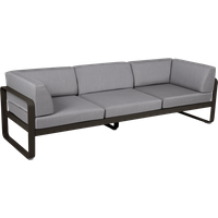 Fermob BELLEVIE club sofa 3 zits - E3 Tonka - 79 Flanelgrijs