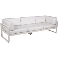 Fermob BELLEVIE club sofa 3 zits - A5 leemgrijs - 81 witgrijs
