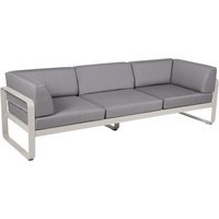 Fermob BELLEVIE club sofa 3 zits - A5 leemgrijs - 79 Flanelgrijs