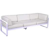 Fermob BELLEVIE club sofa 3 zits - D1 Marshmallow - 81 witgrijs