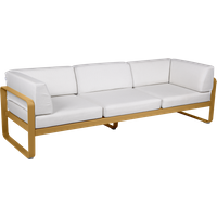Fermob BELLEVIE club sofa 3 zits - D2 peperkoek - 81 witgrijs