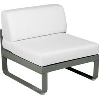 Fermob BELLEVIE Zitbank Module Midden - 48 rozemarijn mat - 81 witgrijs