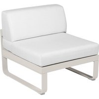 Fermob BELLEVIE Zitbank Module Midden - A5 leemgrijs - 81 witgrijs