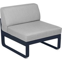 Fermob BELLEVIE Zitbank Module Midden - 92 abyssblauw - 79 Flanelgrijs