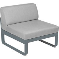 Fermob BELLEVIE Zitbank Module Midden - 26 stormgrijs mat - 79 Flanelgrijs