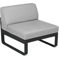 Fermob BELLEVIE Zitbank Module Midden - 42 drop mat - 79 Flanelgrijs