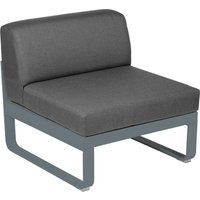 Fermob BELLEVIE Zitbank Module Midden - 26 stormgrijs mat - A3 grafietgrijs
