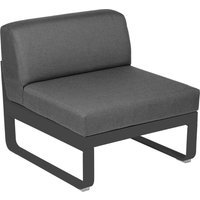 Fermob BELLEVIE Zitbank Module Midden - 47 antraciet mat - A3 grafietgrijs