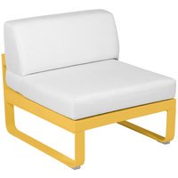 Fermob BELLEVIE Zitbank Module Midden - C6 Honing structuur - 81 witgrijs