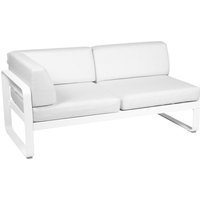 Fermob BELLEVIE hoekmodule links - 01 katoenwit - 81 witgrijs