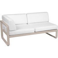 Fermob BELLEVIE hoekmodule links - 14 muskaat - 81 witgrijs