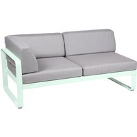 Fermob BELLEVIE hoekmodule links - A7 gletsjermunt - 79 Flanelgrijs