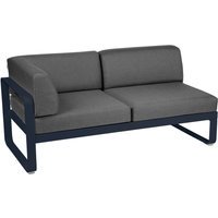 Fermob BELLEVIE hoekmodule links - 92 abyssblauw - A3 grafietgrijs