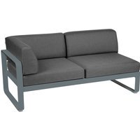 Fermob BELLEVIE hoekmodule links - 26 stormgrijs mat - A3 grafietgrijs