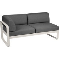 Fermob BELLEVIE hoekmodule links - A5 leemgrijs - A3 grafietgrijs