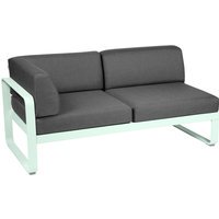 Fermob BELLEVIE hoekmodule links - A7 gletsjermunt - A3 grafietgrijs